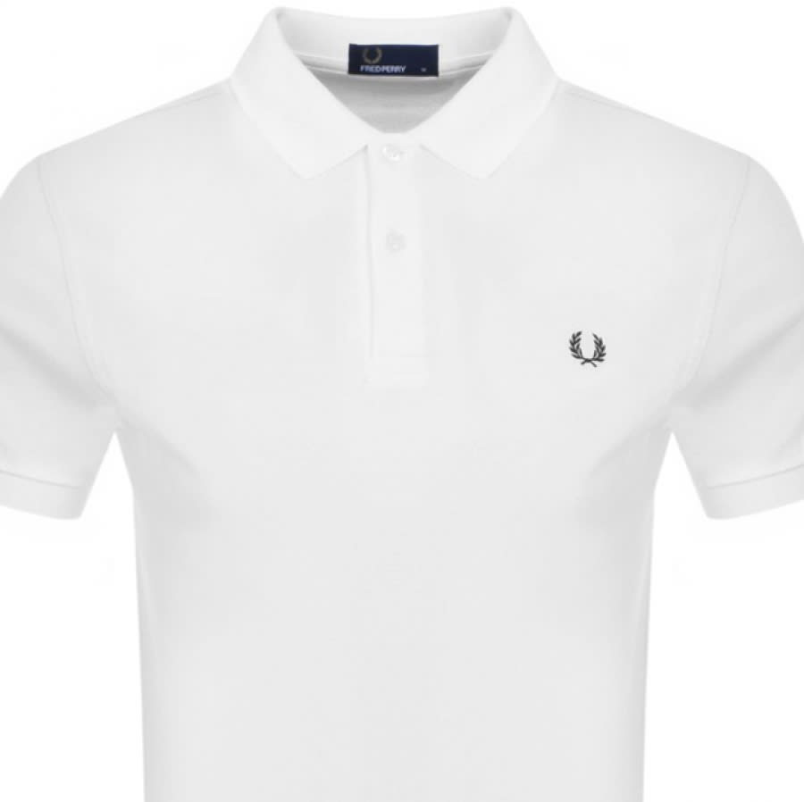 Alternative Image for ProductFred Perry Polo T Shirt White2